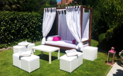 Alquiler de Mobiliario Chill Out & Lounge para tu Evento