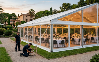 Alquiler de carpas para eventos: cómo elegir la estructura adecuada